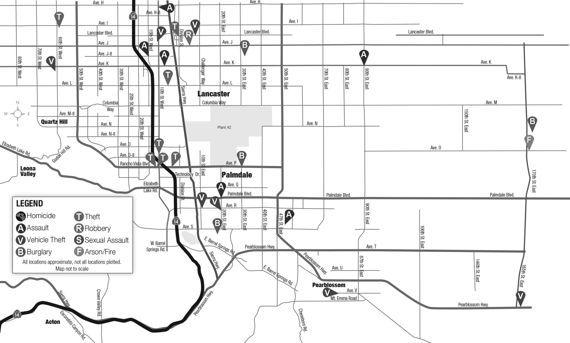 Antelope Valley Crime blotter, December 4, 2019